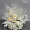 Flores para el camino de la boda flores para la mesa del hotel macetas bolas de flores decoración del escenario de la boda arte floral terminado
