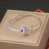 Pulsera ojo de diablo nueva transfronteriza pulsera azul turquesa moda bohemia gesto B450
