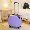 Dropshipping Mala Pequena para Mulheres 18 polegadas Mala Trolley Leve para Bordo Mala de Viagem Caixa com Senha Distribuição