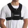 Chaleco Reflectante Unisex para Deportes al Aire Libre Transfronterizo con Bolsa para Teléfono Móvil para Correr, Ciclismo, Montañismo - Bolsa Ajustable para Teléfono Móvil