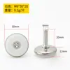Pads Ajustables para Pies de Muebles, Pads de Pies con Tornillo M10M8M6 Engrosados Antideslizantes y Resistentes al Desgaste, Pads para Pies de Mesas y Sillas, Varias Especificaciones