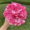 Cabeza de Flor de Hortensia Copo de Nieve de 20 cm, Flor Artificial, Hortensia Falsa para Boda y Decoración del Hogar, Venta al por Mayor