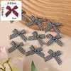 Lazo de Cinta Escocesa a Cuadros 1CM Lazo de Máquina de Cinturón Escocés Ropa Falda para Niños Calcetines Lazo Decorativo