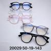 Montura redonda estilo japonés TR90 anti-luz azul celebridad de internet ins libro rojo pequeño Mismo estilo montura de gafas estudiante moda moderno cara sencilla
