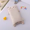 Novo Produto 2026 Algodão Colorido Tricô de Algodão Núcleo de Travesseiro de Trigo Sarraceno Infantil - Travesseiro de Trigo Sarraceno Urso Tricotado