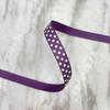 Cinta de puntos de 1 cm cinta de hilo cinta de puntos cinta ciruela cinta estampada material de lazo accesorios para el cabello hecho a mano DIY