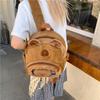 2026 Novo Modelo Mochila de Pelúcia Capivara para Meninas Presente de Aniversário Bolsa Ita Jk Escolar Bolsa Doce de Desenho Animado
