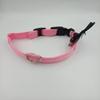 Collar luminoso LED para mascotas, collar de malla de alambre con correa para mascotas, collar de carga con carga USB, collar de cuerda para perros