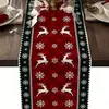 Nuevo camino de mesa de Navidad para ventas transfronterizas, adecuado para el hogar, comedor, sala de estar, mesa de comedor, fiesta de Navidad, decoración navideña, mantel