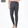 Pantalones largos de terciopelo de doble cara para hombre, pantalones cálidos de otoño e invierno, pantalones de terciopelo para hombre, cepillados, color liso, ajustados, pantalones de lana para base
