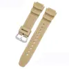 Adequado para Pulseira de Relógio de Resina Casio W-218H/F-108 Ae1200/1000/1300/Aqs1 18mm
