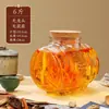Botella de vino espumoso botella especial para uso doméstico barril de vino de alta calidad con grifo botella de vino de ginseng engrosada botella de vidrio vacía vino medicinal