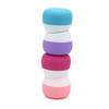 Pastillero de silicona de 20 ml para viaje, frasco para crema, pastillas de viaje, protector solar