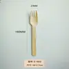 Colheres de Madeira Descartáveis Biodegradáveis de Grau Alimentício para Comida Ocidental e Sobremesas, Personalizadas para Exportação Transfronteiriça
