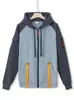 Nueva sudadera con capucha para hombre de primavera y otoño, con cremallera y múltiples bolsillos, chaqueta deportiva casual para hombre