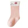 25 Calcetines para Bebé de Primavera y Otoño, Sin Costuras, Diseño Lindo de Animales, Calcetines de Caña Media, Calcetines Infantiles de Dibujos Animados de Alta Elasticidad que No Aprietan