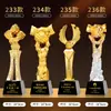 Trofeo de Cristal de Resina Nuevo 2025 Medalla Hecha a Medida Atmosférico de Gama Alta Creativo Campeón de Concurso de Canto Niños