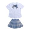 Lanyang Beibei traje JK para meninas roupas de 1º de junho para crianças roupas de jardim de infância saia de bebê duas peças atacado