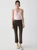 Calça Yoga Flare Levanta Bumbum Estilo Novo 2026 para Mulheres, Calça Capri Esportiva Fina Slim-Fit de Verão para Treino e Fitness