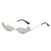 Nuevas gafas de sol personalizadas con montura pequeña para mujer, estilo europeo y americano, para sesiones de fotos callejeras, con estrellas, de cara redonda para hombre, gafas de fiesta de moda.