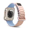 Adequado para iwatch Strap Silicone New Ultra Trendyy Duas cores applewatch7 SE8 Apple Silicone Strap
