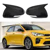 Adecuado para 18-23 Kia Rio Carcasa de Espejo Retrovisor Bocina Cubierta de Espejo Retrovisor Trasero Pegatina Decoración Exterior de Coche