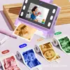 Cámara Instantánea para Niños Modelo Nuevo Transfronterizo con Impresora Térmica para Tomar Fotos, Cámara de Impresión de Nivel de Entrada de Moda para Estudiantes