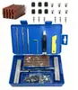 Venda direta de fábrica de conjuntos de ferramentas para reparo de pneus de automóveis, incluindo kits de reparo de pneus a vácuo para motocicletas e veículos elétricos, e tiras de vulcanização a frio para uso de emergência