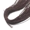 Fabricante de Corda Redonda Elástica 0,8-3mm de Espessura Corda Elástica Colorida Trançada de Látex e Seda Acessórios de Corda para Roupas Chapéus