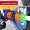 Bicicleta mountain bike bicicleta corrente protetor de corrente protetor de borracha