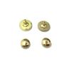 Los fabricantes suministran hebilla magnética de doble cara chapada colgante de alta gama de 14 mm y 18 mm, botón magnético para equipaje, hebilla magnética absorbente de hierro, imán súper fuerte
