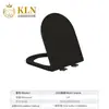 Tapa de asiento de inodoro engrosada de urea-formaldehído, fácil de desmontar e instalar, cierre lento, resistente a los arañazos, resistente a la suciedad. Jinbaisheng Artículos Sanitarios 212