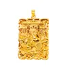 Estilo étnico imitação 24K ouro carpa salto dragão portão oco vietnamita areia ouro pendurado marca moda masculina pingente cross-border