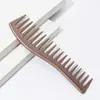 Pente Retrô Oil-Head, Pente de Dentes Largos para Homens, Dupla Utilização para Cabelos Secos e Molhados, Pente para Styling, Pente de Dentes Largos para Cabeleireiro, Pente Profissional para Cabeleireiros
