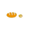 Broche Desenho Animado Pão Emblema Sanduíche Biscoitos Croissant Corsage Fivela Personalidade Alfinete Broche para Roupa Acessórios de Bolsa