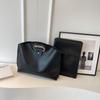 Bolsa de grande capacidade feminina outono versátil 2023 nova clutch simples casual portátil para o dia a dia e trabalho bolsa tote