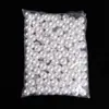 Material DIY artesanal acessórios de contas soltas pérola de imitação ABS contas soltas Jin inteiras contas redondas de furo duplo 4-20mm
