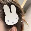 Adesivo de Franja de Coelho Miffy Fofo Doce Girly Coração Velcro Desenho Animado Estilo Ins Mais Fácil de Combinar Máscara Acessórios de Cabelo Novo Estilo