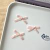 Flocagem Rosa com Acessórios de Nó Manual Grampo de Cabelo Fofo para Menina Capa de Celular Meias Acessórios de Roupa Acessórios para Sapatos com Furos