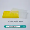 Caja de tubos de centrífuga de 0.2 ml Caja de tubos EP Caja de tubos PCR de 96 pocillos con tapa de cierre Estante de 8 tubos 12 tubos Caja de tubos de muestra