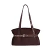 Bolsos Retro Transfronterizos para Mujer 2026 Nueva Moda Nicho Bolsos de Axila Tacto de Alta Gama Para Ir al Trabajo Bolsos de Hombro Otoño/Invierno