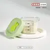 Pote de Vidro para Comida de Bebê com Escala, Recipiente Selado para Alimentação, Armazenamento no Freezer, Recipiente de Alimentos, Pote de Vidro para Comida de Bebê com Escala
