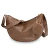 Bolso Grande de Mujer para Otoño e Invierno, Versátil 2026 Nueva Moda Diseño de Nicho Correa Ancha Hombro Cruzado Bolso Dumpling