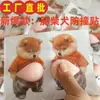 Cachorro Shiba Inu Barrigudo Transfronteiriço Corgi Silicone Ultrassuave Adesivo Anticolisão para Carro Adesivo Decorativo para Casa Anti-Impacto Brinquedo Squishy