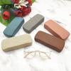 Estuche grande para gafas, orejas pequeñas, estuche de hierro para gafas, varios colores, muchos tipos, resistente al desgaste, resistente a la presión, portátil