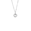 Collar de Piedra Lunar Gota de Agua para Mujer Nuevo Dulce Lujo Ligero Nicho Colgante de Flor Diseño de Alta Gama Suministro Directo de Fábrica