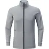 Nueva Chaqueta de Punto Otoño e Invierno Casual Anti-rayaduras Resistente al Desgaste Ajustada Manga Larga Chaqueta Deportiva para Exteriores