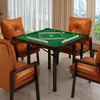 Mesa de Mahjong Plegable para el Hogar Mesa de Ajedrez y Cartas Mesa Cuadrada para Dormitorio para Jugar Cartas Frotado a Mano Doble Propósito Mesa Manual Sencilla de Gorrión