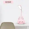 Lámpara de Mesa Recargable por USB de Ciervo Antílope de Dibujos Animados Lámpara de Mesa LED Luz de Noche para Dormitorio de Estudiantes Lámpara de Emergencia Portátil Regalo para Empresa