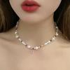 Collar de Perlas Multihilera Mixto de Colores Transfronterizo Europeo y Americano para Mujer, Set Combinado de Cuentas de Arroz de Verano Transfronterizo Europeo y Americano